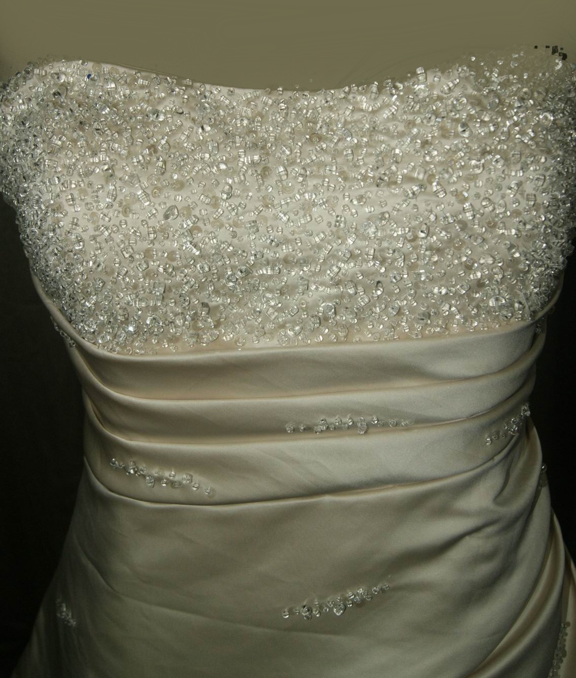 light champagne size 22 wedding gown