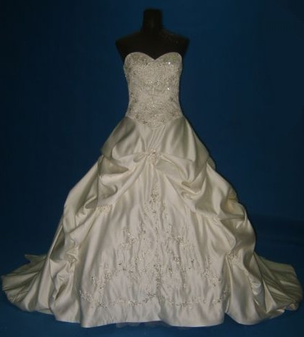 Corset wedding dress