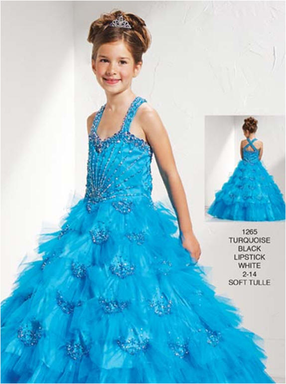 little girl pageant dresses