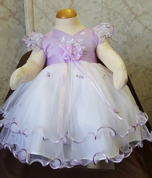 purple baby dresses