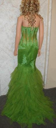 Strapless corset prom dresses