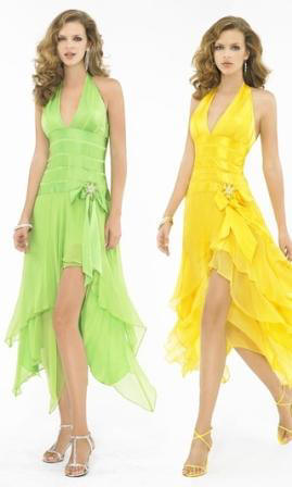 yellow Prom dress