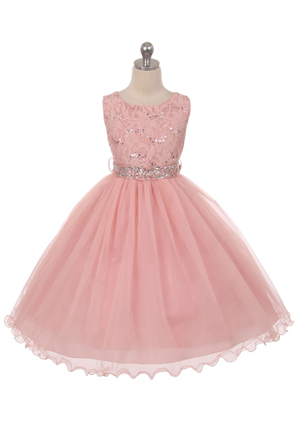 pink little girls dresses