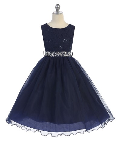 navy blue little girls dresses