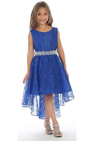 girls royal blue dress
