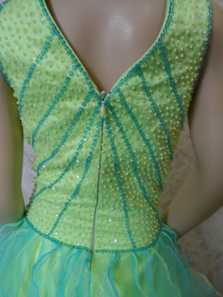 back beading detail shown with optional zipper