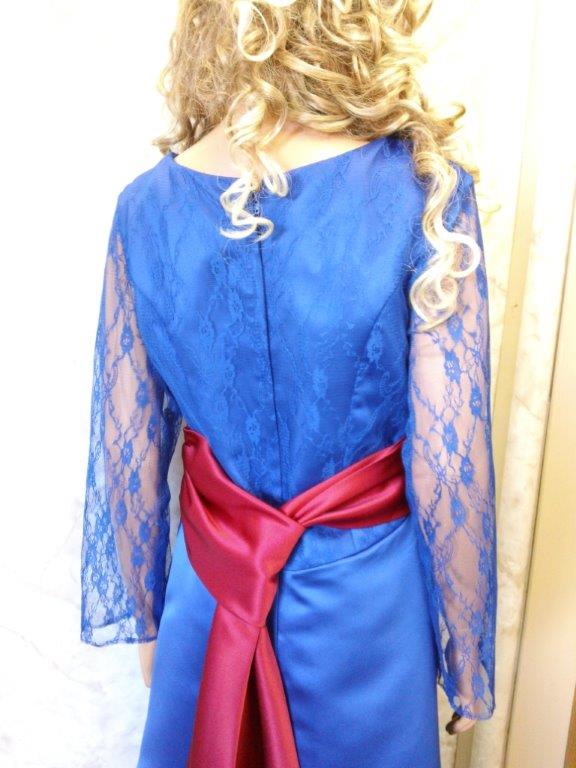 royal blue lace