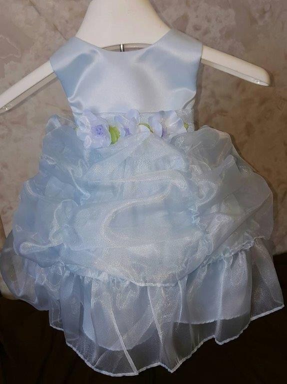 light blue baby girl dress sale