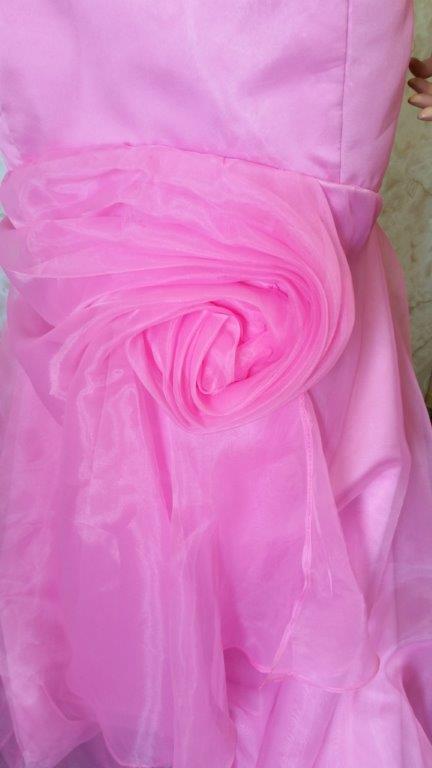 pink rose skirt