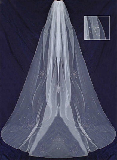bridal veils cheap
