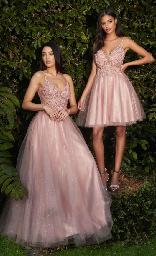 layered tulle prom dress
