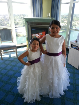 Little Girls Wedding dresses with sash