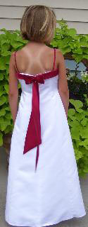 bridesmaid designer dress