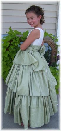 Bridesmaid dresses with sage green skirt