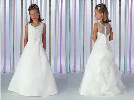 princess dress for girls, junior bride dress, princess dress