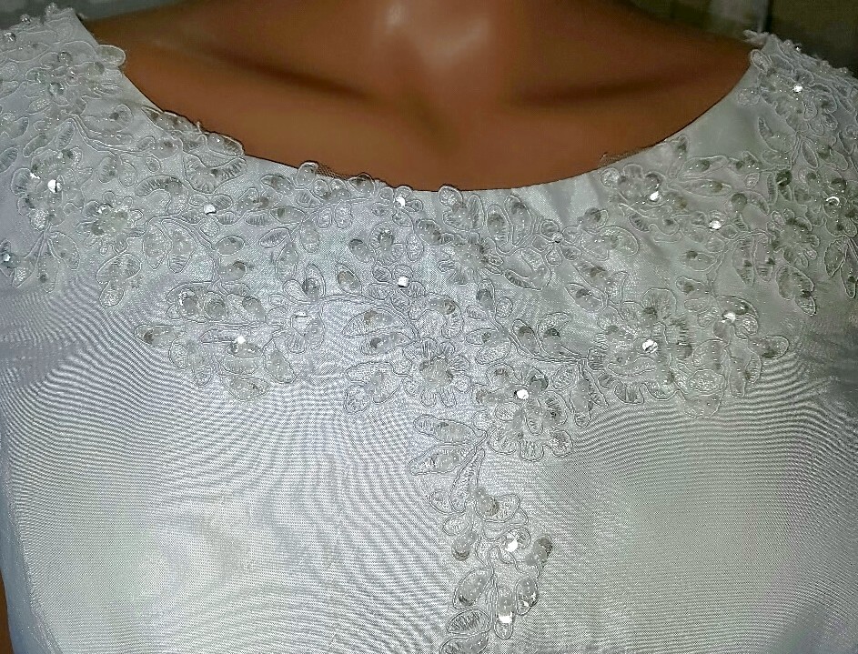 white pickup bridesmaid dresses