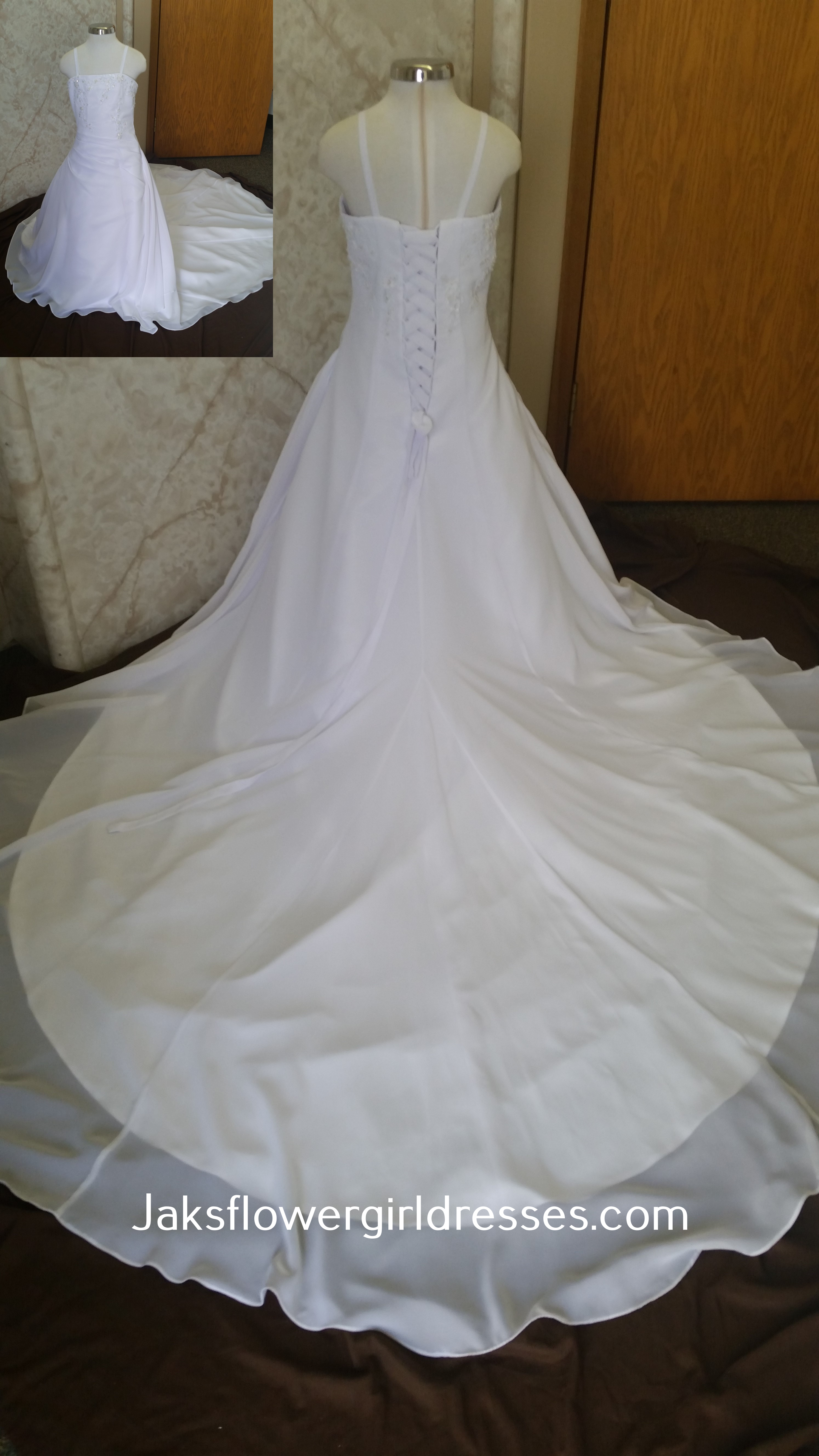 12 month size wedding gown