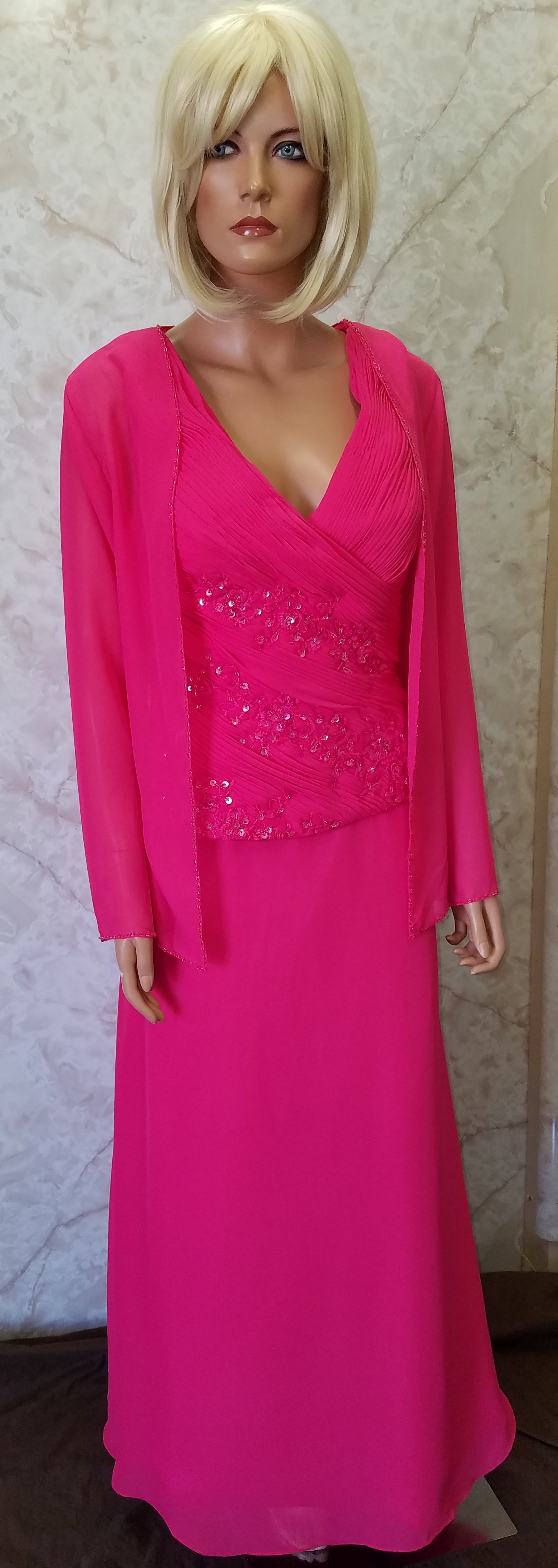 dress and jacket for wedding mother of the bride