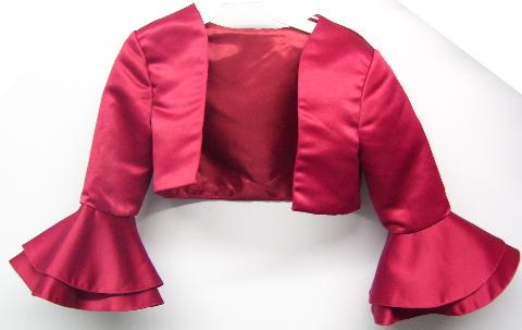 burgundy  jacket