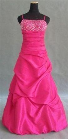 hot pink pick up dress