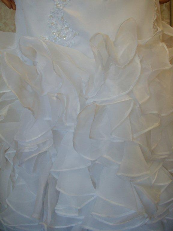 Ruffled Tiered Mermaid Skirt Wedding Dresses