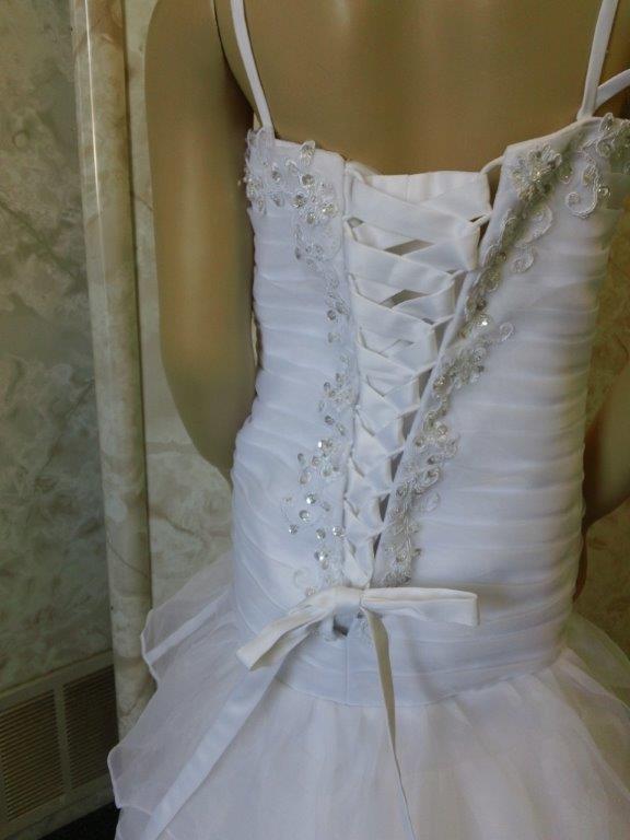 fairytale little flower girl bridal gown