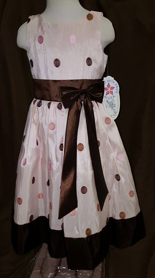 little girls polka dot dresses