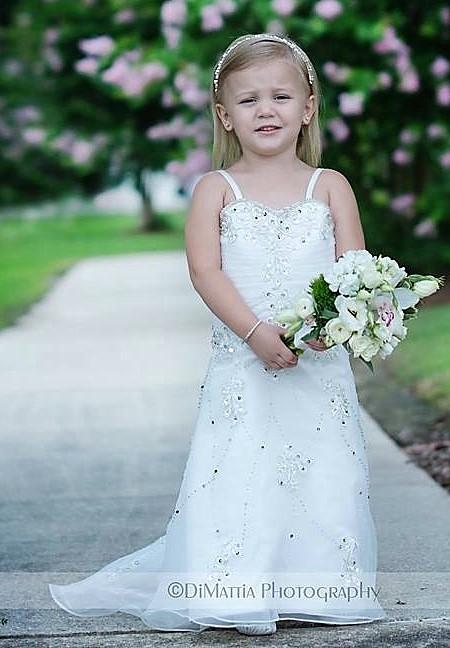 Infant and toddler wedding dresses