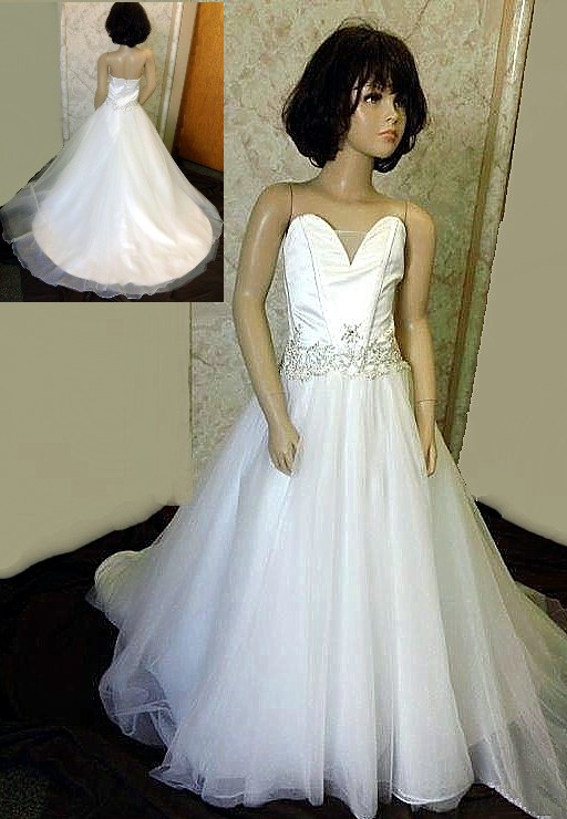 sweetheart miniature bridal gown