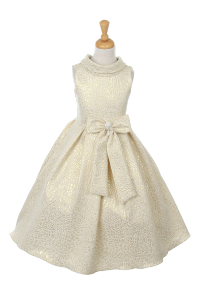 elegant ivory children's dresses