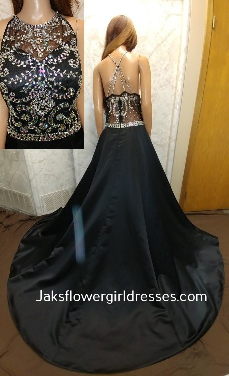 jewel embellished dress