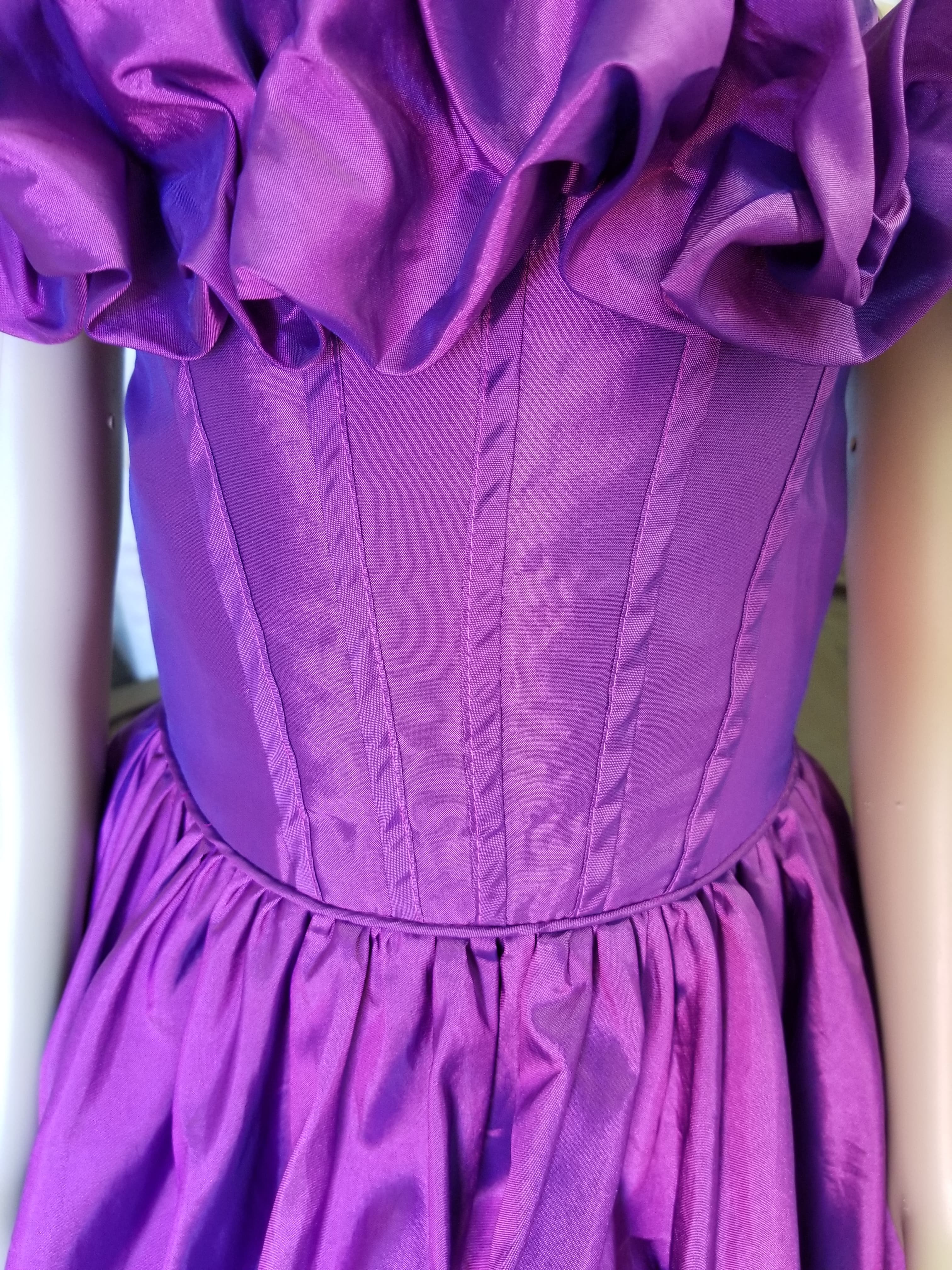 Purple Pageant Dress
