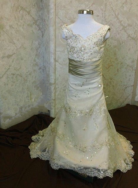 size 4 toddler wedding gown