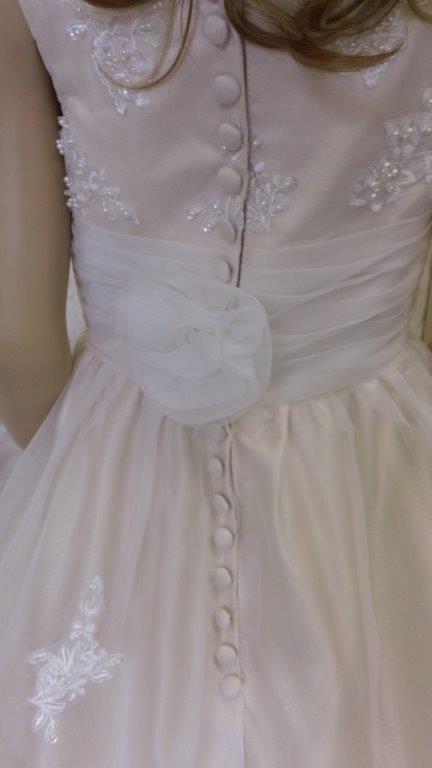 ivory and champagne miniature dress