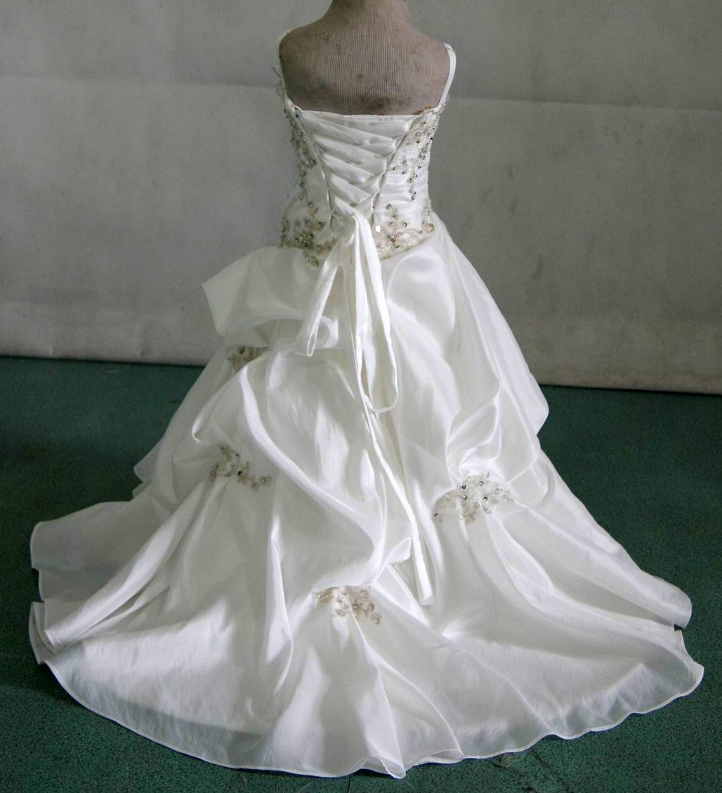 baby girl wedding dress