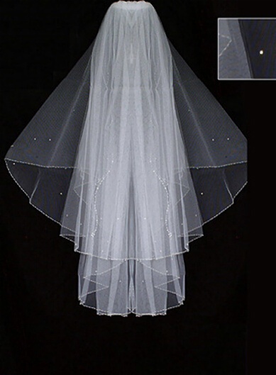 wedding dress veil