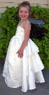 Ivory and Victorian Lilac Flower Girl Dresses
