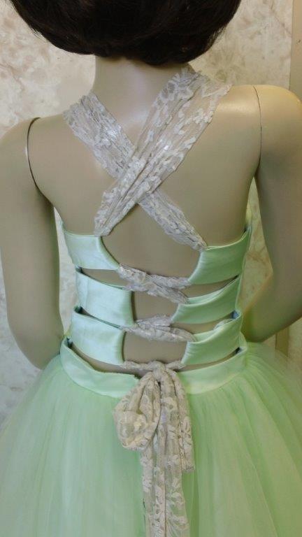  tutu dress with lace corset tie back