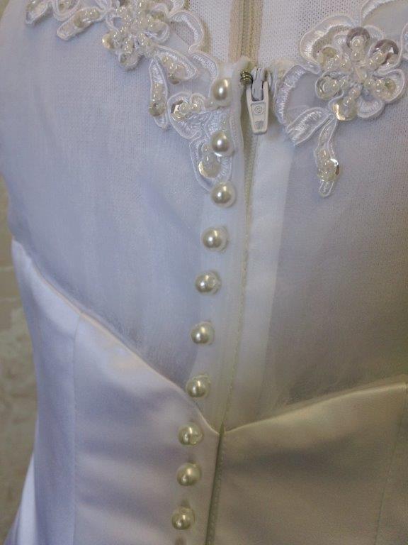 pearls over zipper