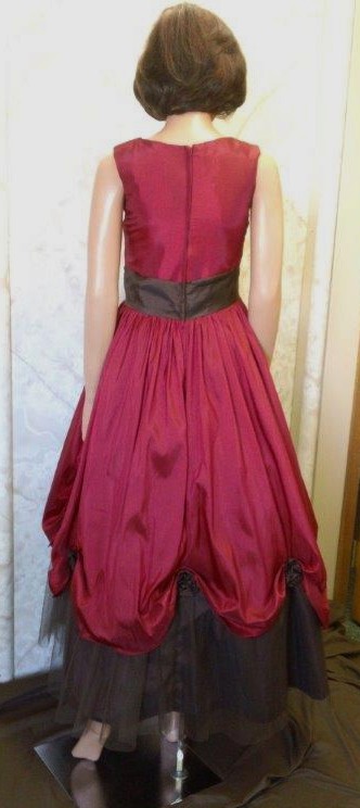 burgundy and chocolate bridesmaid dresses