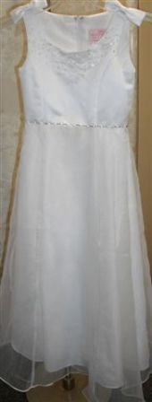 custom white dress