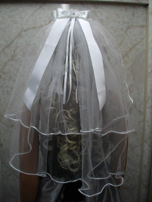 two tier communion veil
