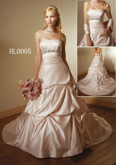 pickup wedding gown