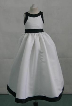 white black halter dress 