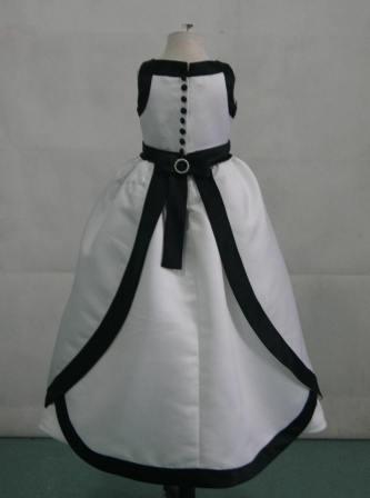 white black halter dress