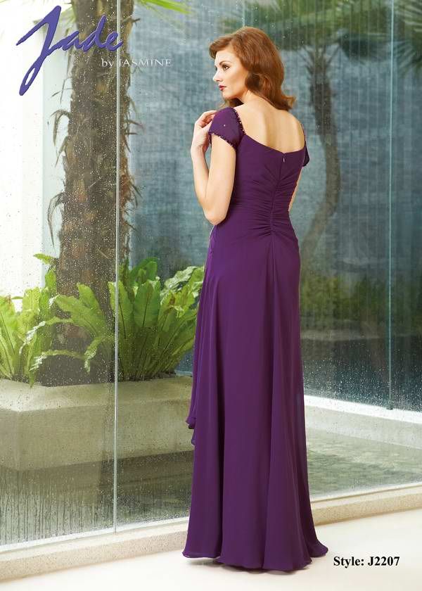purple mother of the groom dresses 