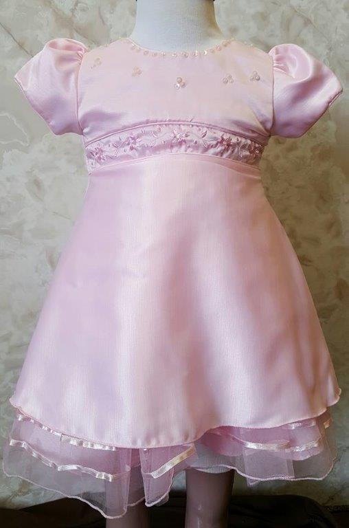 pink infant dress