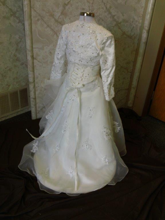 flower girl dress with jacket