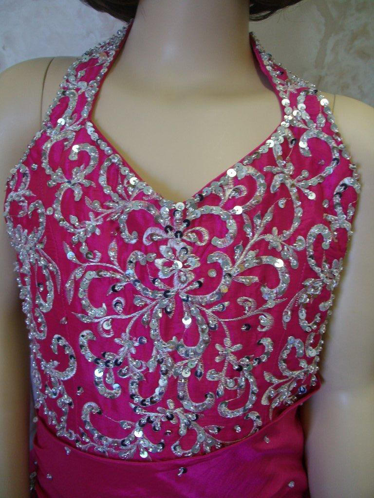 Raspberry Girls National Pageant Dress