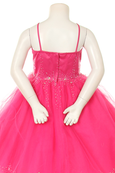 pink ballerina pageant dress